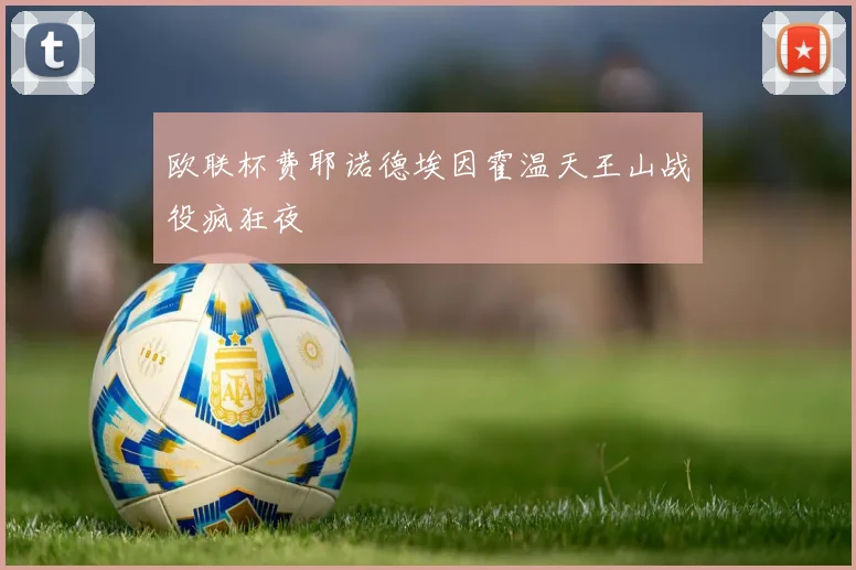 欧联杯费耶诺德埃因霍温天王山战役疯狂夜
